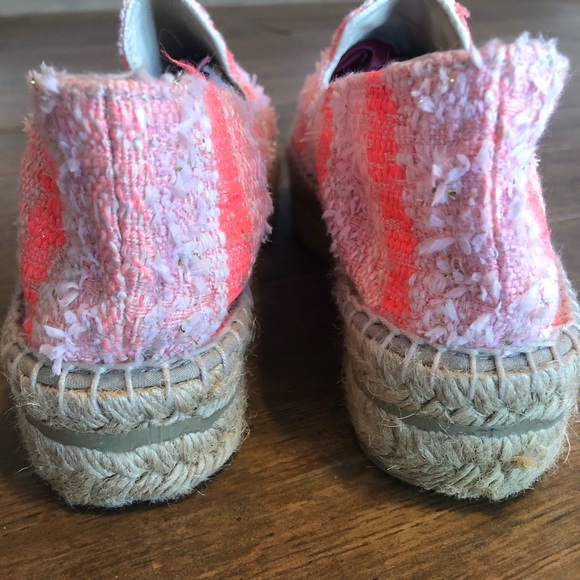 LIKE NEW Platform Pink Espadrilles - Picture 3 of 4